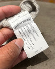 CHROME HEARTS CASHMERE PLUS CROSS PATCH GLOVES ‘GREY’