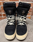 CHROME HEARTS X RICK OWENS GEOBASKET SNEAKERS ‘BLACK’