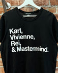 MASTERMIND JAPAN A-GIRLS TEE ‘BLACK’