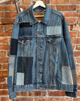 LEVIS TYPE-3 BIG E PATCHWORK DENIM JACKET ‘BLUE’