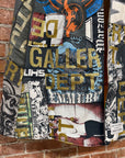 GALLERY DEPT. DR OCT 1 OF 1 PATCHWORK CAPE ‘MULTI’