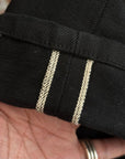 CHROME HEARTS 5 POCKET JAPANESE SELVEDGE DENIM ‘BLACK’