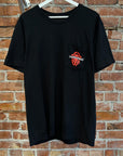CHROME HEARTS DAGGER VINE TEE ‘BLACK/RED’