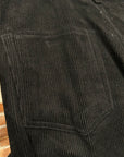 RICK OWENS FW25 CONCORDIAN CORDUROY BOLAN BOOTCUT PANTS ‘BLACK’