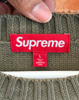 SUPREME x FUTURA GRAFFITI SWEATER ‘OLIVE’