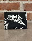 GIVENCHY LOGO PRINT LEATHER CARDHOLDER ‘BLACK’