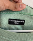 RAF SIMONS REDUX NEBRASKA CREWNECK ‘MINT’