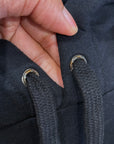 CHROME HEARTS OLIVE VERTICAL SCRIPT HOODIE ‘BLACK’