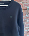 ACNE STUDIOS FACE CREWNECK ‘BLACK’