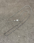 CHROME HEARTS 17" ROLL CHAIN ‘SILVER’