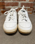 ACNE STUDIOS FACE LOGO LACE SNEAKERS ‘WHITE’
