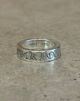 CHROME HEARTS 6MM FUCK YOU SPACER RING ‘SILVER’