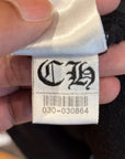 CHROME HEARTS HORSESHOE FLORAL PULLOVER HOODIE ‘BLACK’