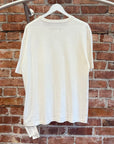 VISVIM CASHMERE POCKET TEE ‘WHITE’