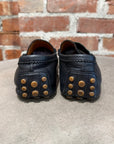 GUCCI WEB STRIPE DRIVING LOAFERS ‘BLACK’