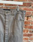 Y-PROJECT DROP CROTCH DENIM ‘GREY’