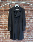 CDG HOMME PLUS VICTORIAN LIGHT TRENCH COAT ‘BLACK’