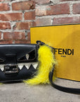 FENDI MONSTER MICRO DUAL HANDLE PURSE ‘BLACK’