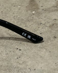 BALENCIAGA LOGO ARM SUNGLASSES ‘BLACK’