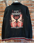 HYSTERIC GLAMOUR DEVIL’S NIGHT ZIP JACKET ‘BLACK’