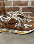 NEW BALANCE X TEDDY SANTIS MADE IN ENGLAND 991 SNEAKERS ‘CARAMEL’