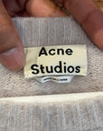 ACNE STUDIOS ASYMMETRICAL SEAM SWEATER ‘GREY’