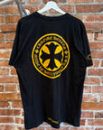CHROME HEARTS SMOKED PLUS CROSS TEE ‘BLACK’