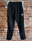 NEEDLES X AWGE TRACK PANTS ‘BLACK/SILVER’