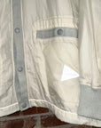 AND WANDER CARDIGAN SHELL JACKET ‘CREAM’