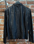 ENFANTS RICHES DEPRIMES SS25 WESTERN LEATHER JACKET ‘BLACK’
