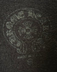 CHROME HEARTS EYE CHART MULTI-LOGO ZIP HOODIE ’BLACK’