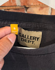 GALLERY DEPT MICRO LOGO TEE ‘BLACK’
