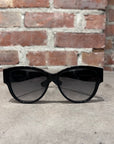 SAINT LAURENT YSL LOGO SL M3 SUNGLASSES ‘BLACK/GREY’