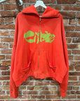 ENTIRE STUDIOS FIRST COLLECTION ZIP HOODIE ‘ORANGE’