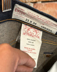 EVISU LOT 2008 THIN GULL SLIM STRAIGHT DENIM ‘INDIGO/IVORY’