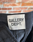 GALLERY DEPT. DISTRESSED PROGRAMMER CARGO PANTS ‘BLACK’