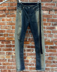 RICK OWENS DRKSHW MINERAL PEARL DEGRADE DETROIT DENIM ‘BLUE’