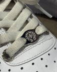 CHROME HEARTS AIR FORCE 1 LOW SNEAKERS ‘WHITE’