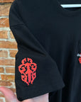 CHROME HEARTS DAGGER VINE TEE ‘BLACK/RED’