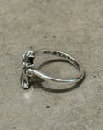 CHROME HEARTS CROSS BUBBLE GUM RING ‘SILVER’