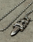 CHROME HEARTS OLD DAGGER NECKLACE ‘SILVER’
