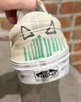 PALY HOLLYWOOD 1 OF 1 HAND PAINTED VANS SLIP ONS ‘WHITE’