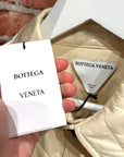 BOTTEGA VENETA QUILTED OVERSHIRT JACKET 'SEA SALT'