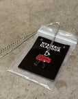 HYSTERIC GLAMOUR PIN UP GIRL ENAMEL NECKLACE ‘SILVER’