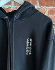CHROME HEARTS VERTICAL LOGO HOODIE ‘BLACK’