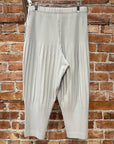 ISSEY MIYAKE HOMME PLISSE BALLOON PLEATED PANTS ‘SLATE’