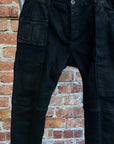 RICK OWENS DRKSHDW CUT MEMPHIS JEANS ‘BLACK’
