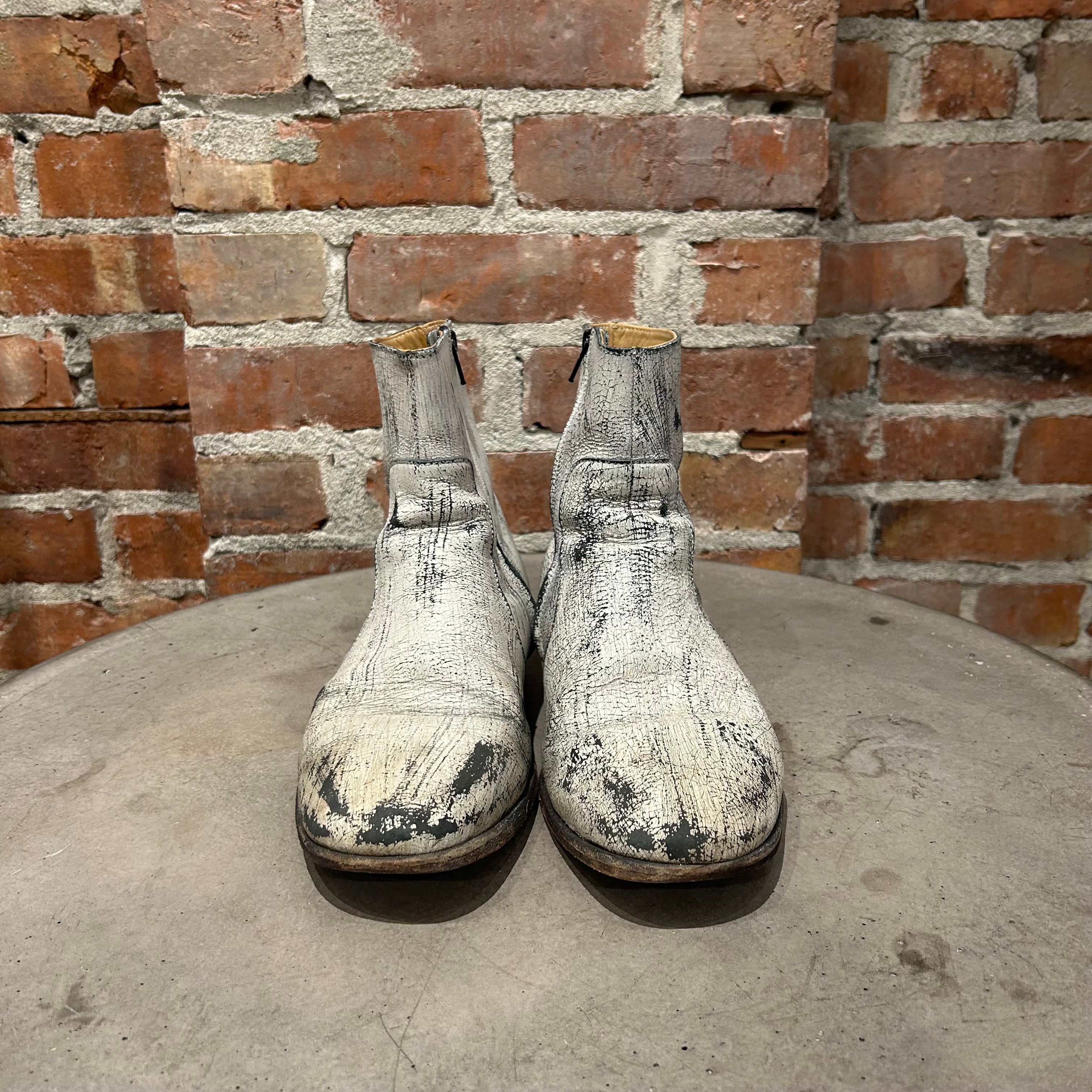 MAISON MARGIELA x H&M RE-EDITION PAINTED BOOTS 'WHITE' – Sadō Room