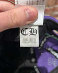 CHROME HEARTS CEMTERY CROSS PATCH HAT ‘GREEN/PURPLE’