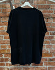BALENCIAGA SS18 CHEST LOGO TEE ‘BLACK’